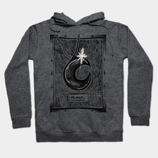 The Moon Pendant | Black Version Hoodie